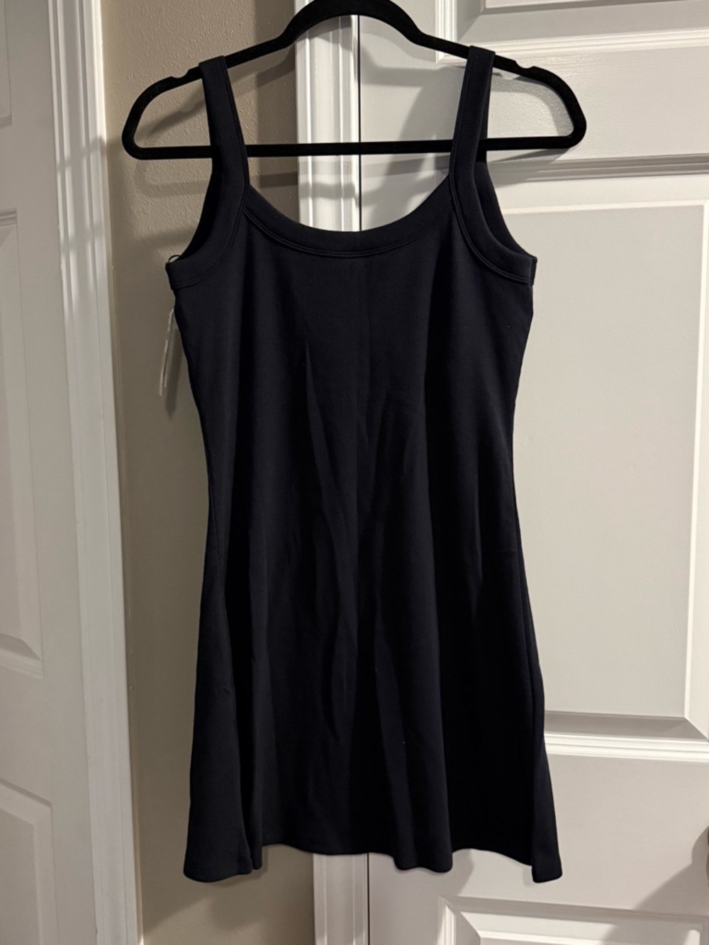 Abercrombie Bra Free Essential 90s Rib Mini Dress ๐ - Picture 2 of 8
